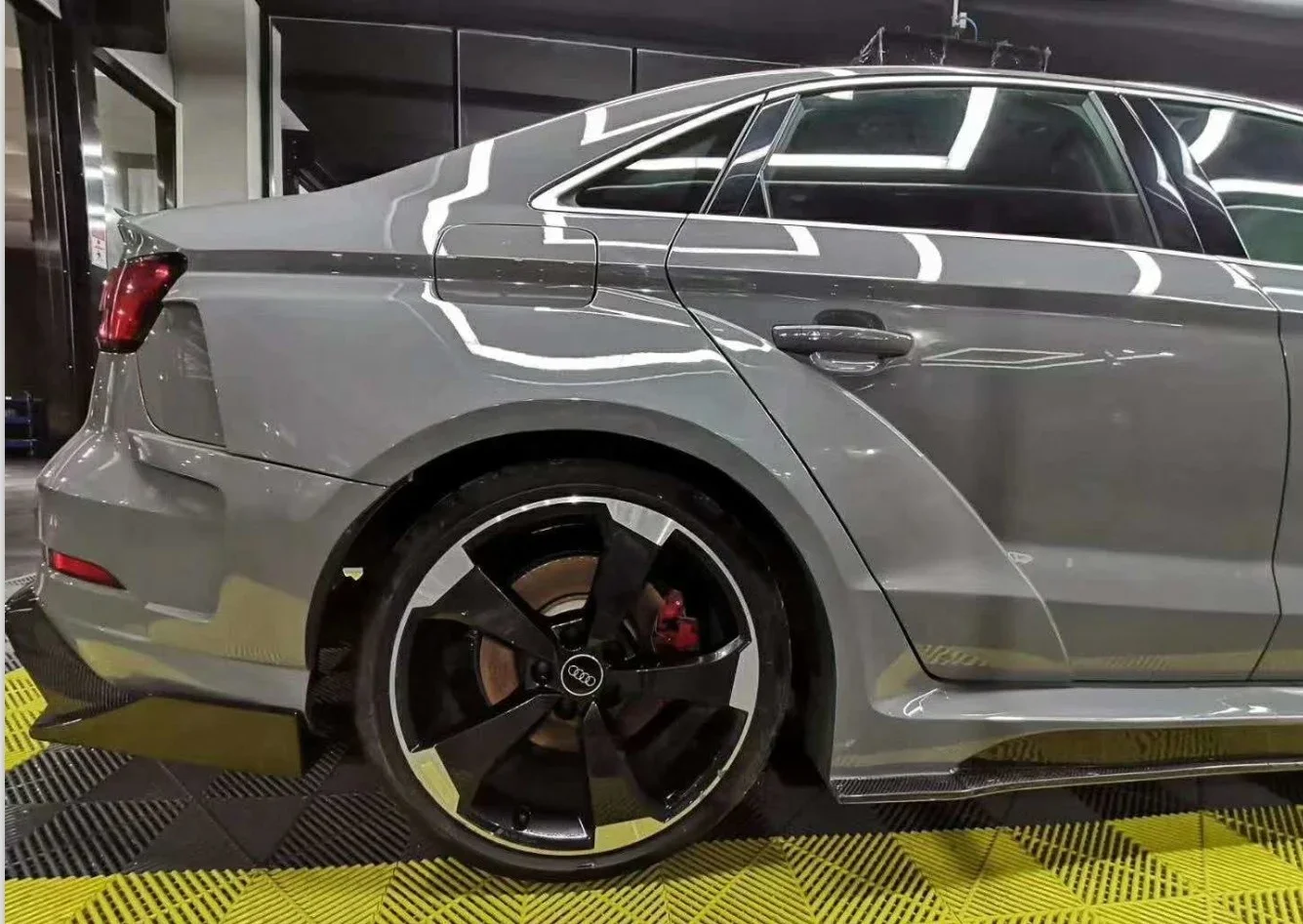 szeroki комплект кузова spmgc oem из углеродного волокна для Audi RS3 2016+ 8 В