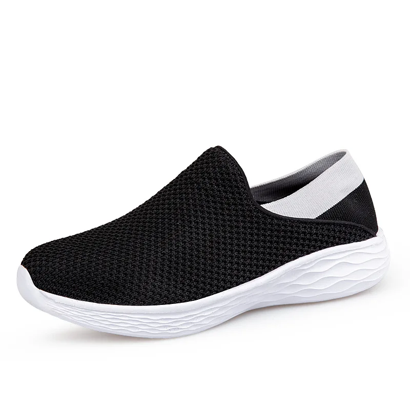 

Women's Vulcanized ShoesCasual Sneakers Breathable Loafers Lightweight Flat Comfort Slip-ons Middle-aged Elderly Walking Shoes