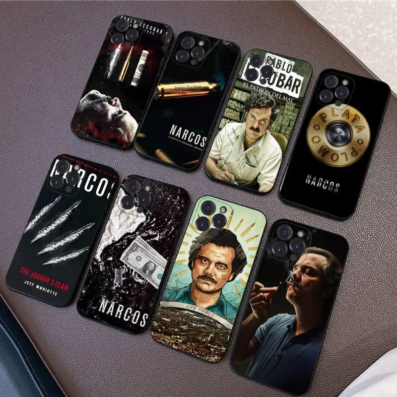 

Narcos tv series pablo escobar Phone Case For iPhone 11 8 7 6 6S Plus X XS MAX 5 5S SE 2020 XR 11 pro DIY capa