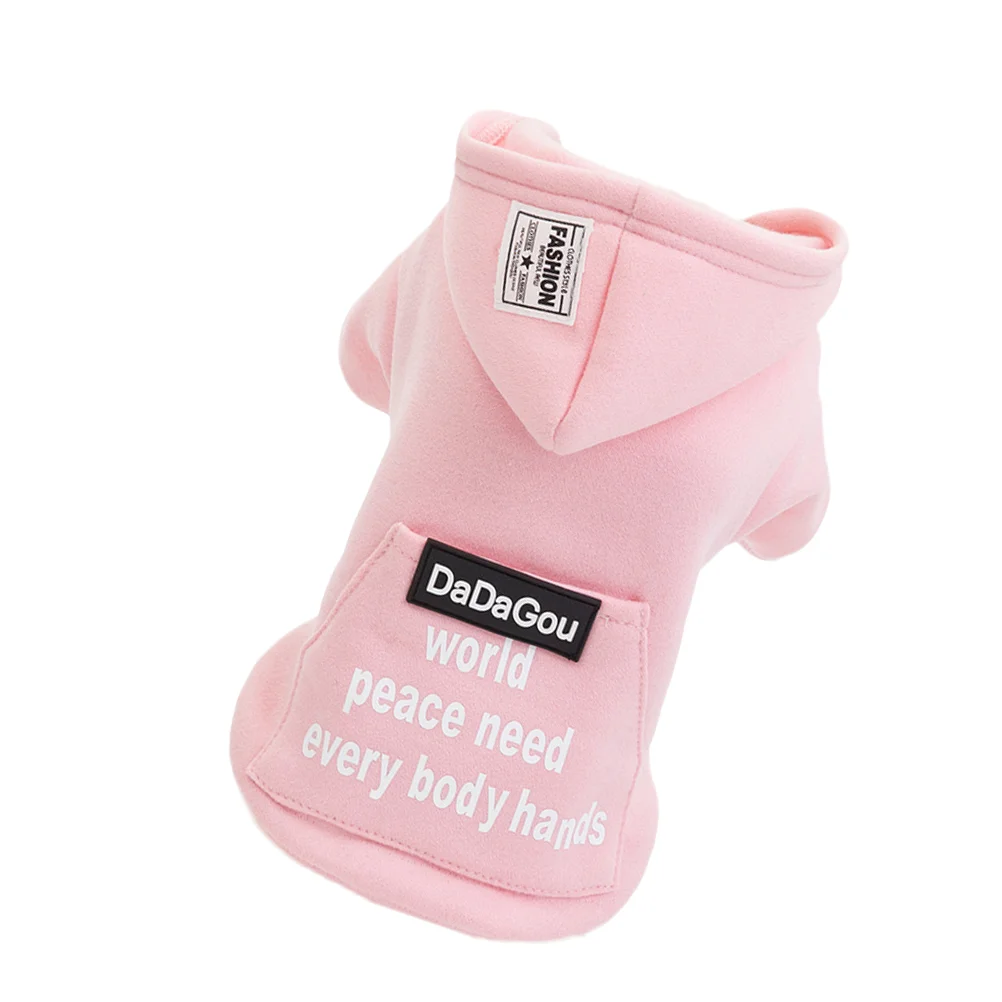 Двухфутовый свитер товары для домашних животных костюм с большим карманом собак