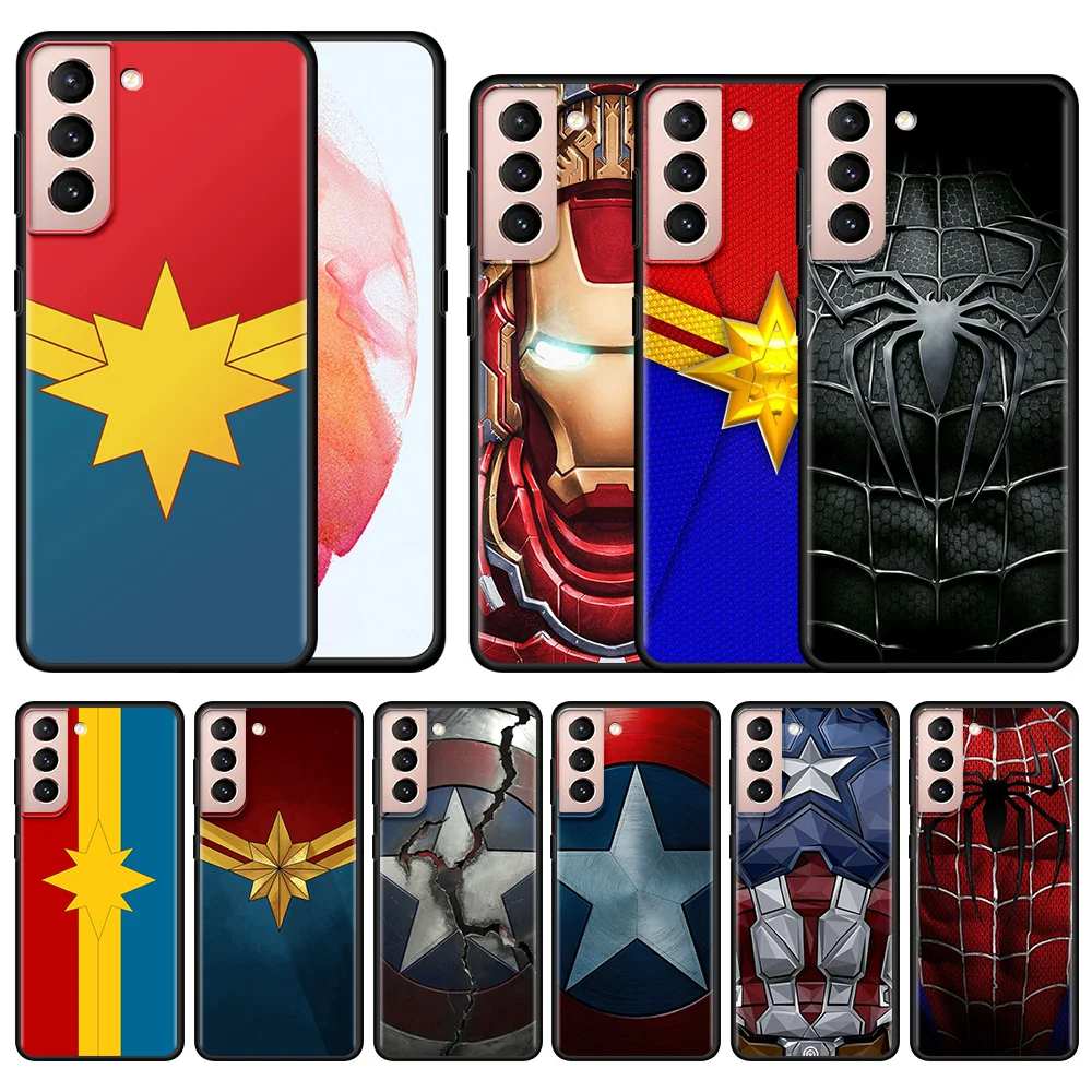 

for Samsung s20 fe Case S22 S21 S20 S10 S9 S8 plus Coque Galaxy note 20 ultra 10plus Capa S22ultra S21ultra S10e Marvel Cover