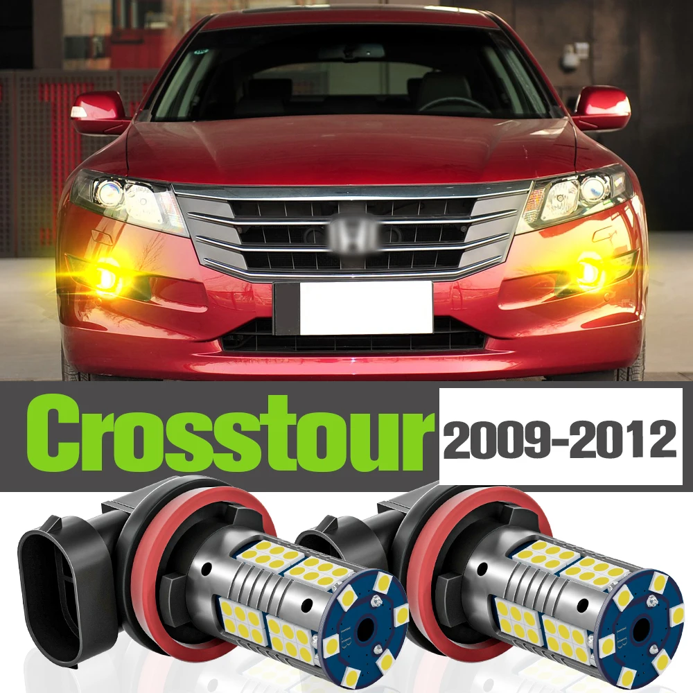 

2x LED Fog Light Accessories Lamp For Honda Crosstour 2009 2010 2011 2012