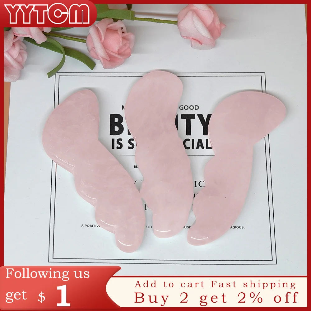 Горячий массажный инструмент доска гуаша из натурального зеленого нефрита