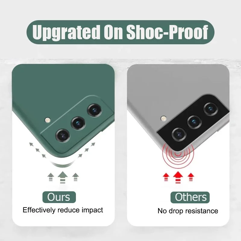 For Samsung Galaxy S23 Case Cover For Samsung Galaxy S23 Coque Capa Shell Soft Original Liquid Silicone Phone Case Samsung S23