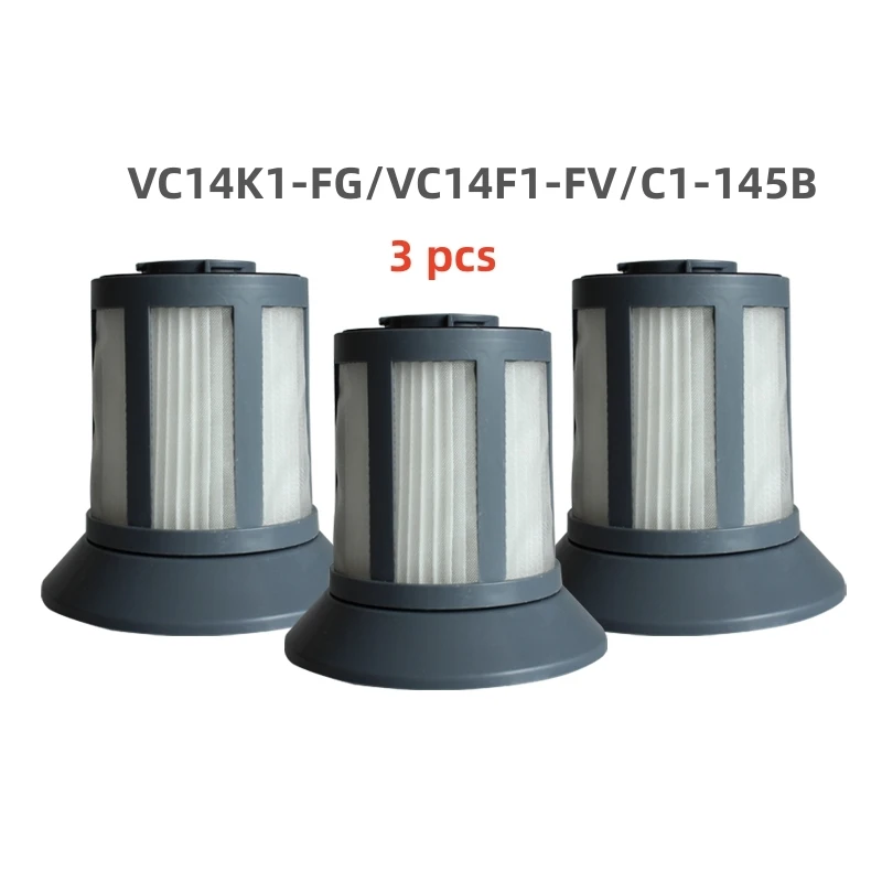 

3 шт., Фильтры Hepa для Midea VC14K1-FG/VC14F1-FV, аксессуары для пылесоса