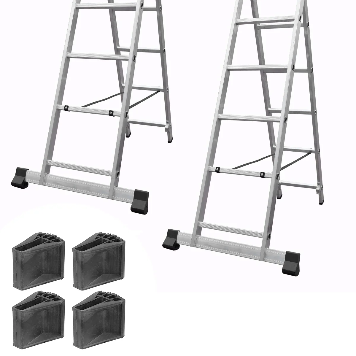 

4Pcs Versatile Ladder Leg Covers Foldable Ladder Foot Cover Non-slip Ladder Pads Folding aluminum ladders