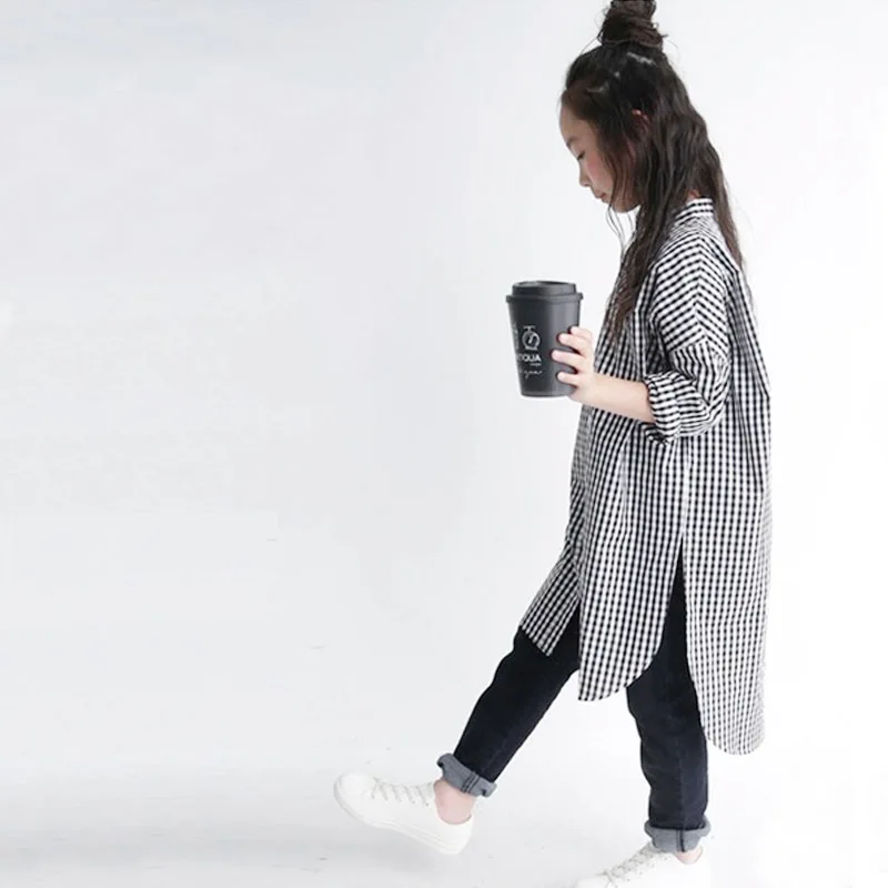 Блузка для малышей новинка Осенние Топы с длинным рукавом маленьких девочек