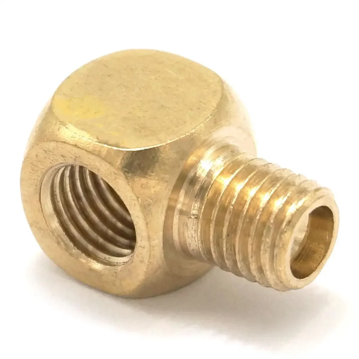 

5 шт. латунных угловых фитингов M5 M6 M8 M10 с резьбой BSPP