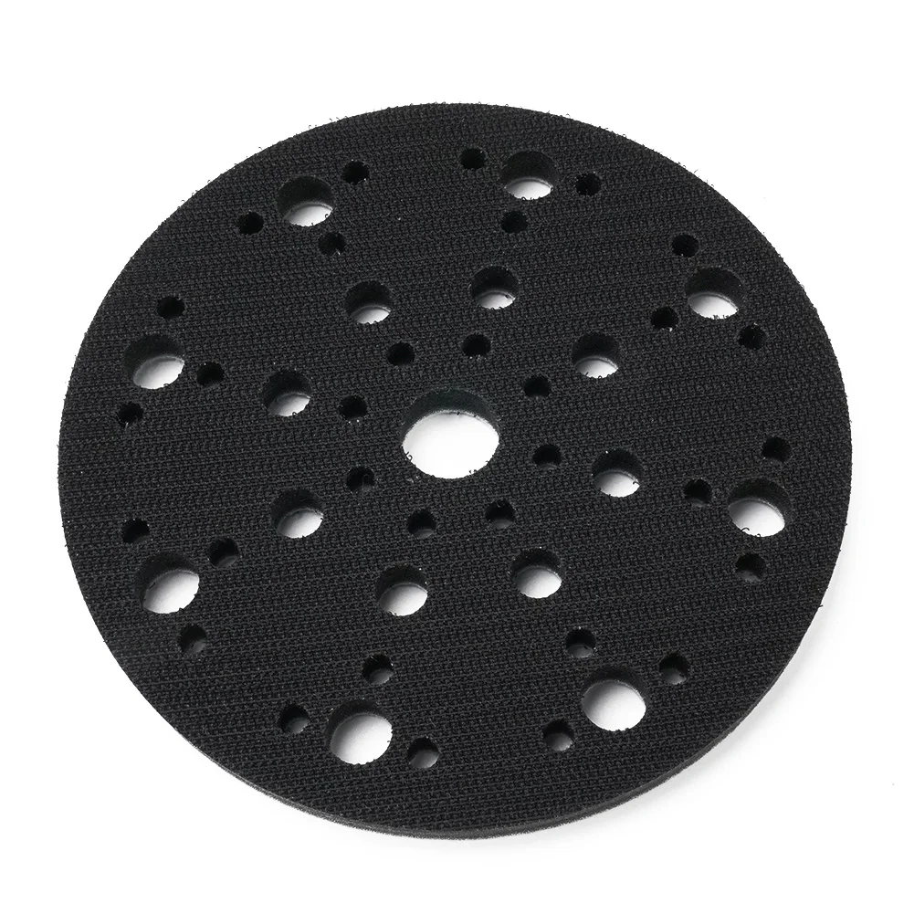 

Polishing Pad 150mm 48 Holes Soft Sponge Interface Pad Hook & Loop Sanding Backing Pads For Sander Buffer Power Tools Accessorie