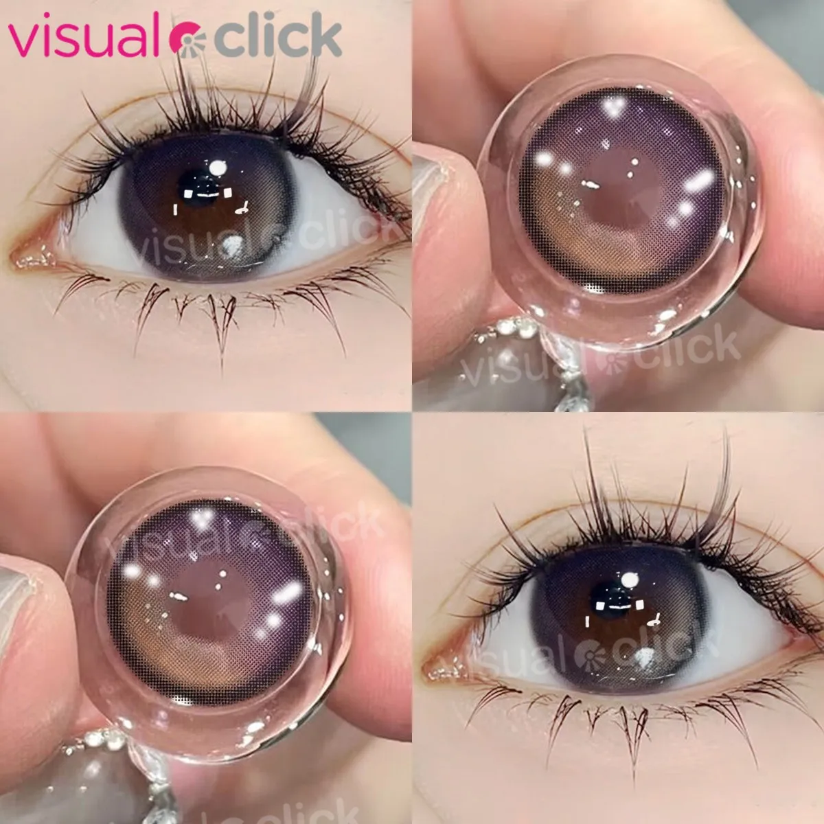 2 шт./пара цветные контактные линзы для близорукости