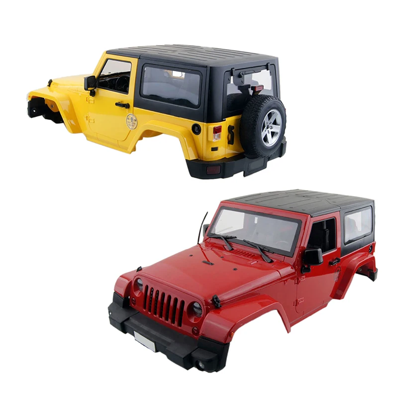 

For 1/10Wrangler Climbing Car Shell SCX10 D9 Climbing Simulation Accessories Modified Hard Car Shell RC Car Parts