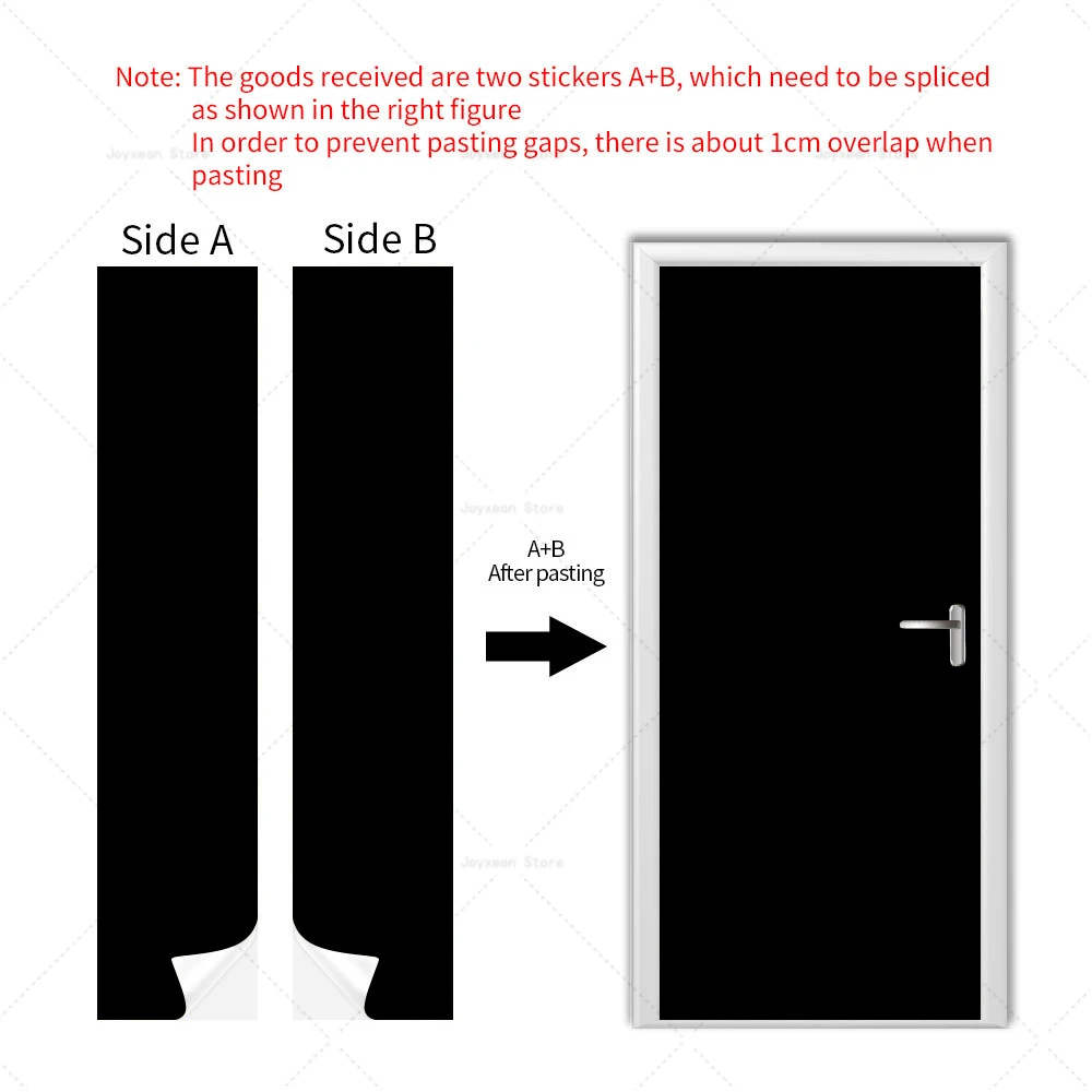 Водонепроницаемые самоклеящиеся дверные наклейки из ПВХ для обновления стен в
