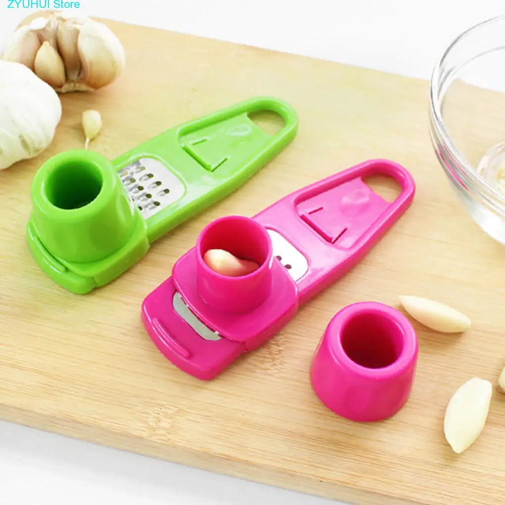 

New Hot Sale Useful Kitchen Household Multifunction grinding garlic ginger mill is cut garlic press