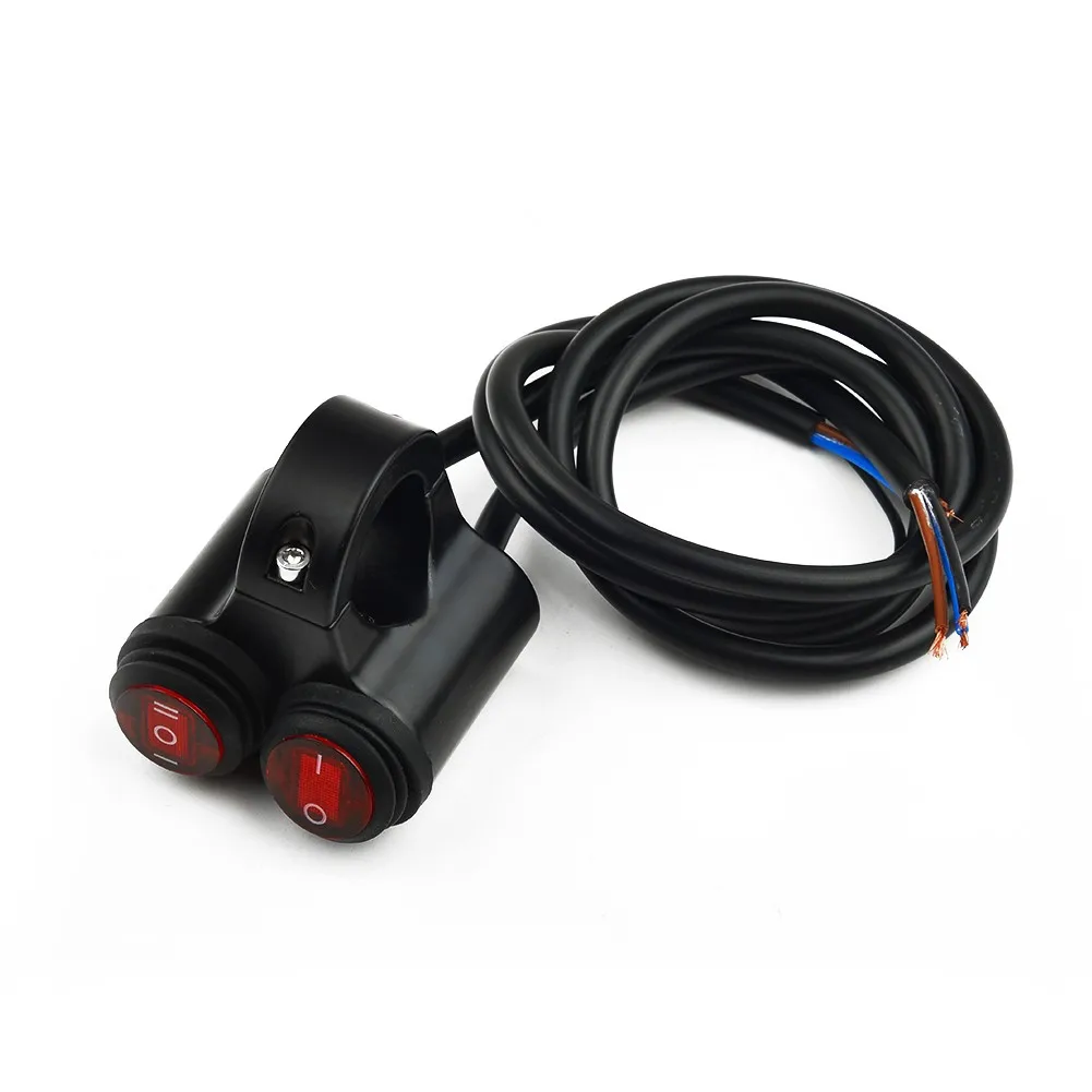 

22mm Motorcycle Switch 12V 7/8Inch Motorcycle ATV Switch ON OFF Headlight