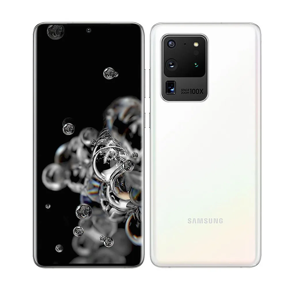 Samsung Galaxy S20 Ultra 5G CellPhone 6.9 Inches G988U 128GB ROM 12GB RAM Octa Core Snapdragon 865 Original Unlocked Smart Phone