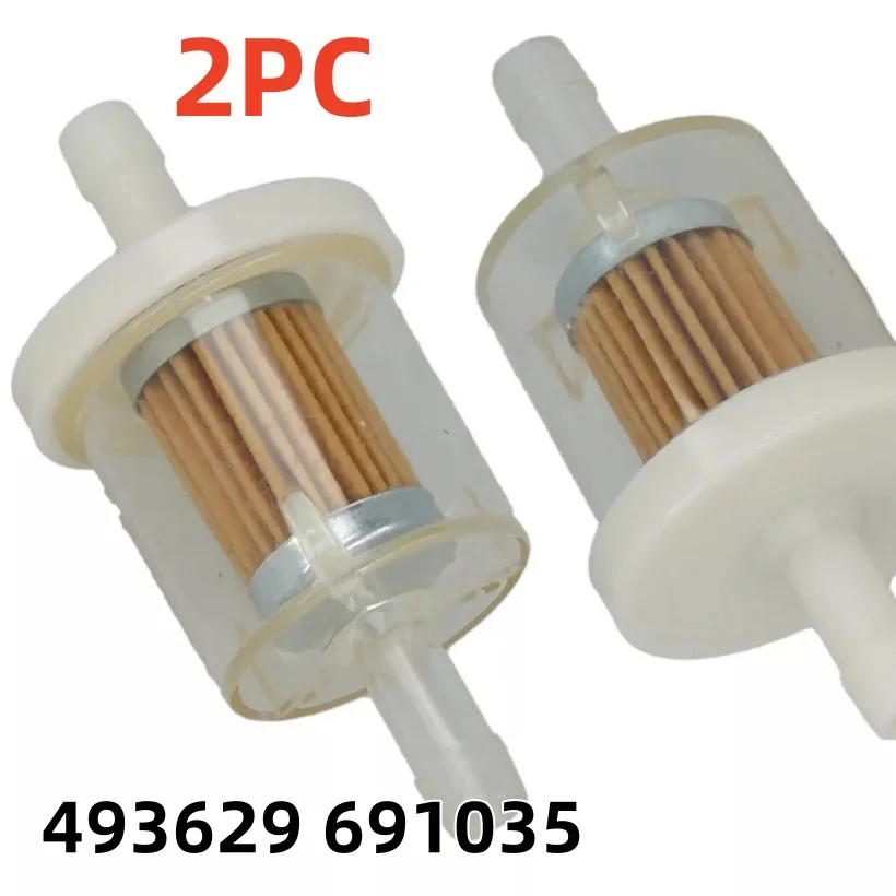 

2 топливного фильтра для двигателей BRIGGS & STRATTON мощностью 16 л.с. до 24 л.с. 493629 691035 Топливный фильтр заменяет автомобильные аксессуары