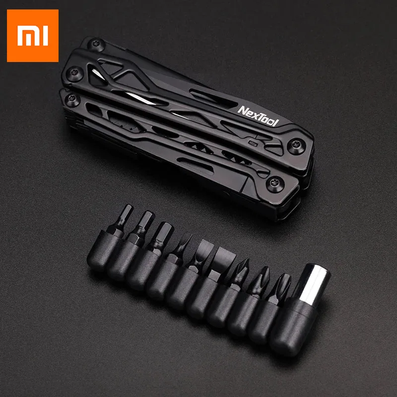 Оригинальные инструменты XIAOMI NEXTOOL 11 в 1 многофункциональные складные плоскогубцы