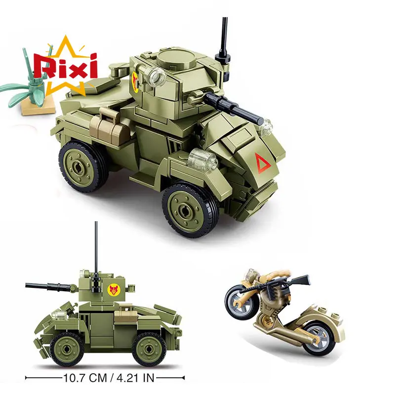 Военная Вторая мировая война BM-13 Rocket Katyusha строительные блоки бронированное