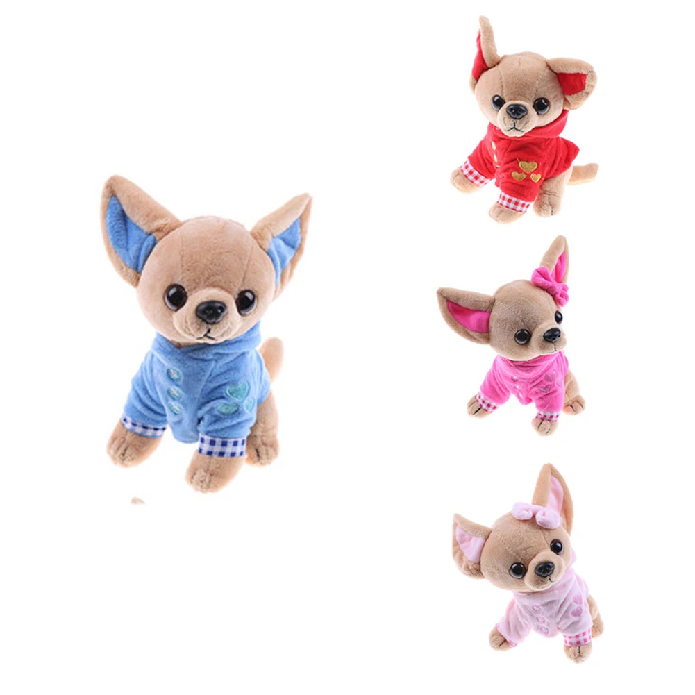 

1pcs 17cm Puppy Kids Toy Kawaii Simulation Animal Doll Birthday Gift for Girls Children Cute Stuffed Dog Plush Toy