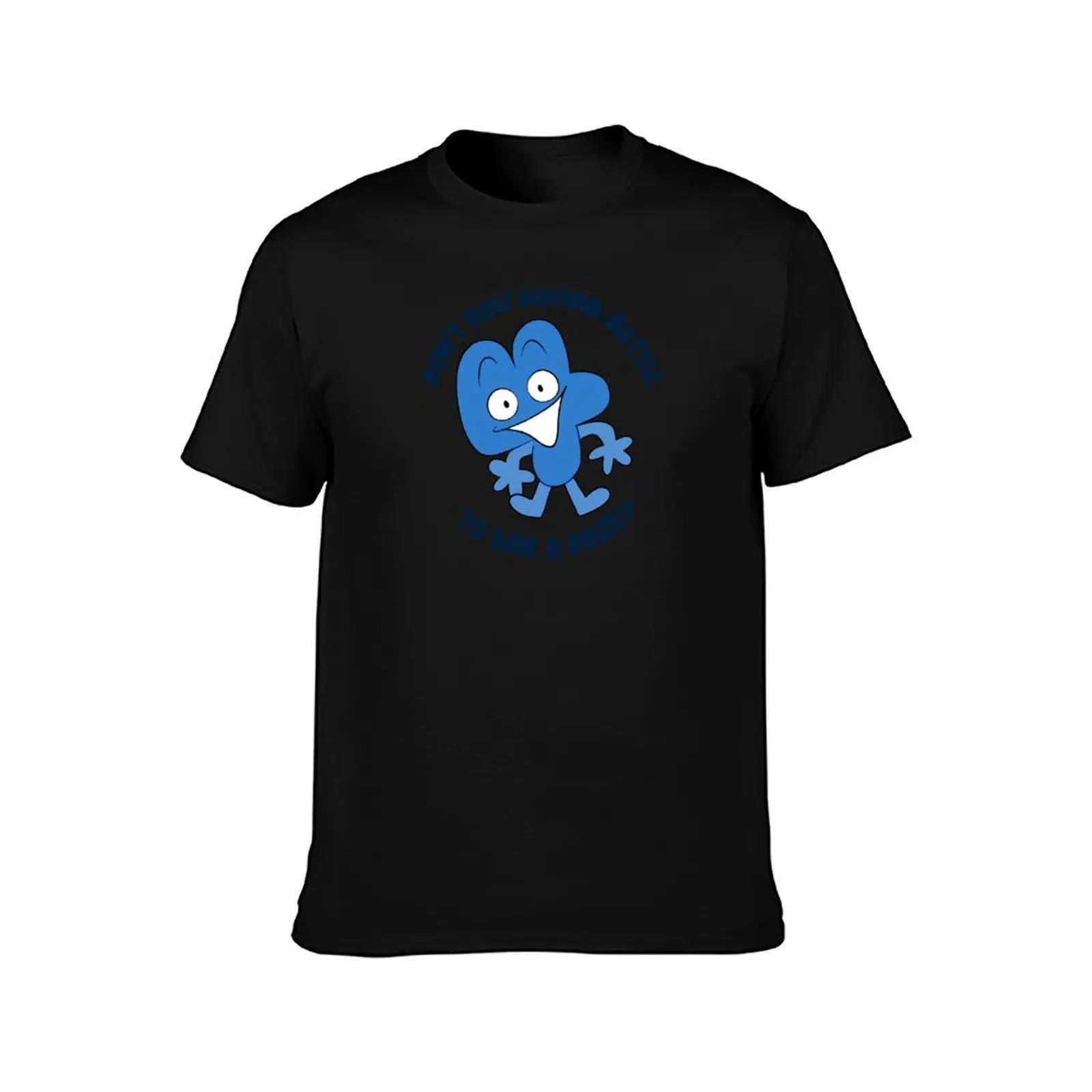 Фото Футболка BFDI Four Catchphrase, милые топы, фигурки аниме, большие размеры, мужские футболки с рисунком аниме №2