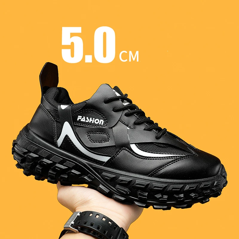 

2023 Men Casual Sneakers INS Fashion Outdoor Jogging Sport Shoes Mesh Breathable Non-slip Sneakers Men Training Fitness Shoes