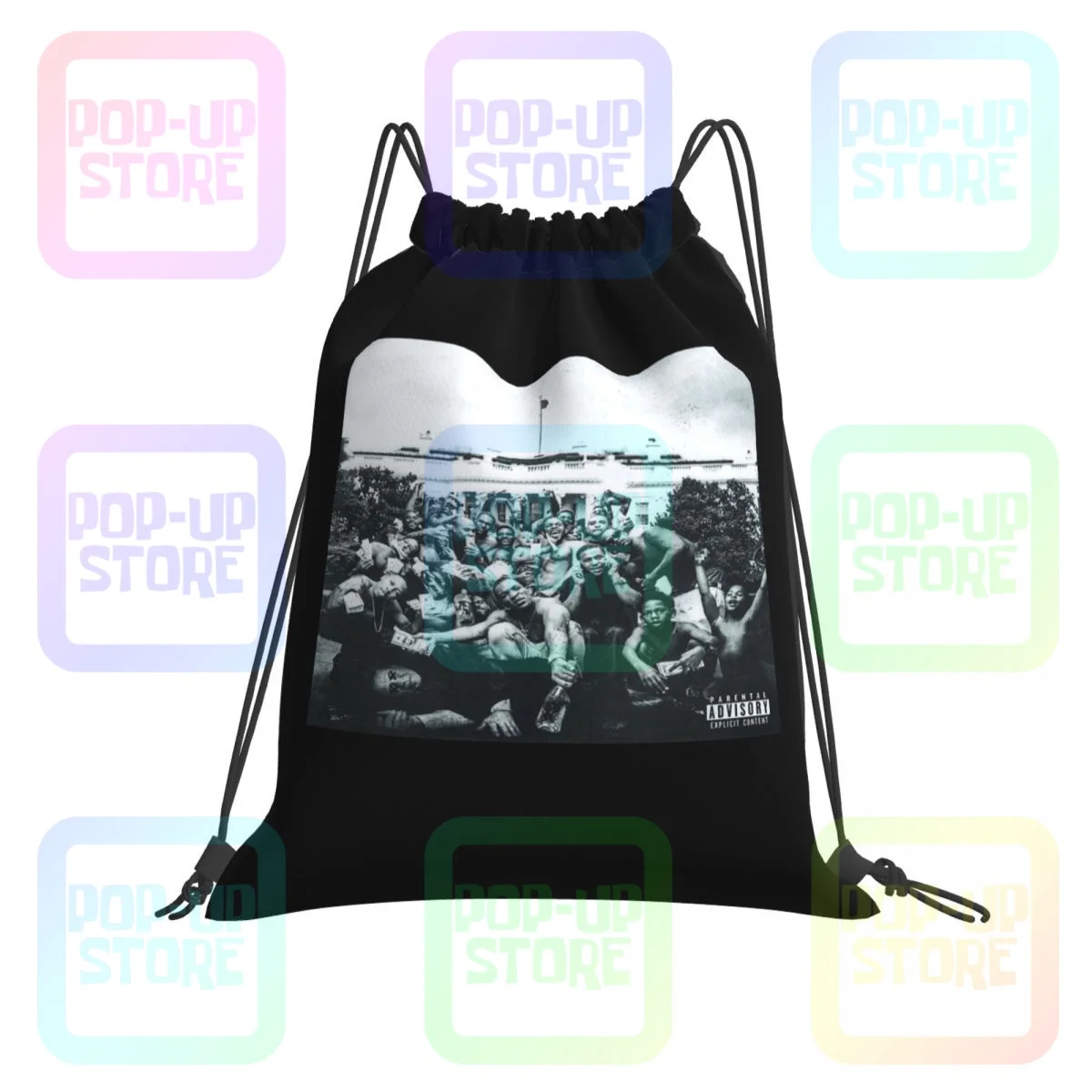 Сумка на шнурке с бабочкой Kendrick Lamar Pimp сумка для спортзала новинка школьная