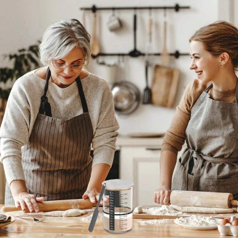 Стеклянная баночка для пускового теста контейнер брожения с широким горлышком