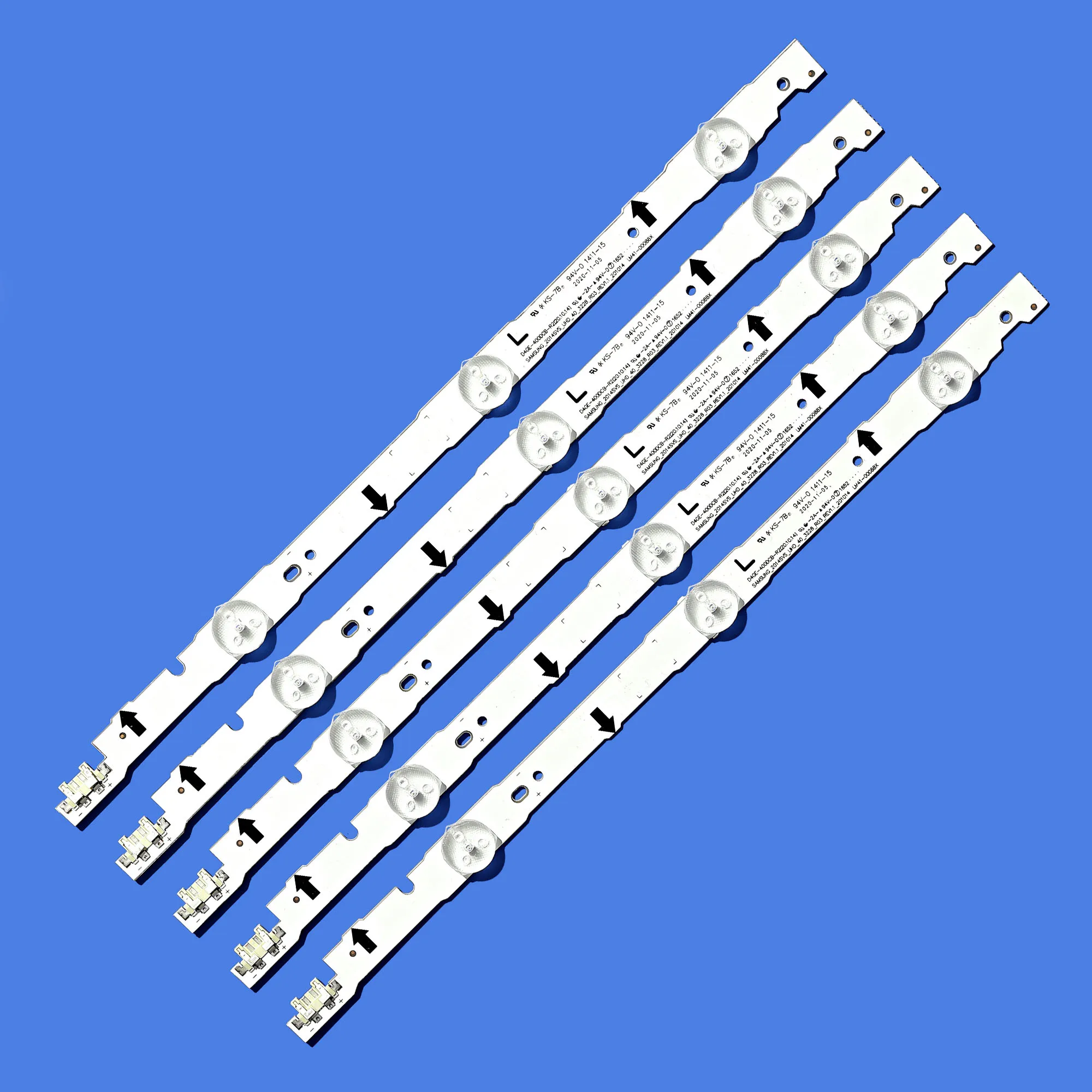 

LED Backlight strip D4GE-400DCA-R2 D4GE-400DCB-R2 BN96-30449A BN96-30450A For SamSung 40'' TV UE40H5270 UE40J6240AK UE40J5600