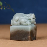 nephrite spirit stone of xianxia culture beast seal a symbol of power master works of jade carving%ef%bc%8c114 34g