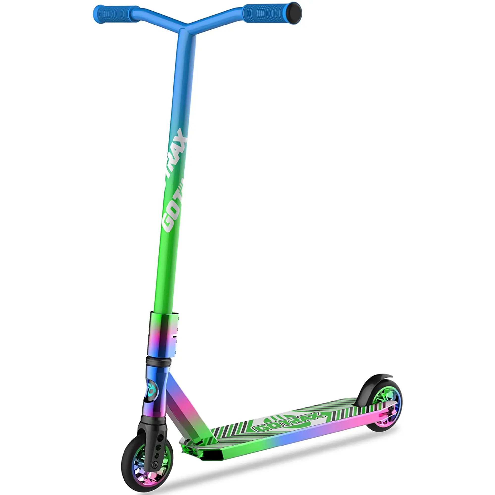 

Pro 300 Stunt Scooters, High 110mm Aluminium Core 88A PU Wheel and ABEC-9 Bearings, Threadless Headset HIC Compression System,