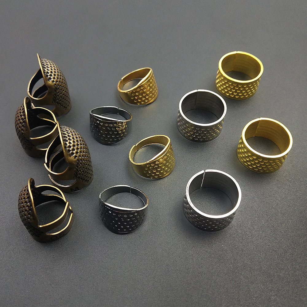 Наперсток в стиле ретро для защиты пальцев иглы кольцо рукоделия инструменты