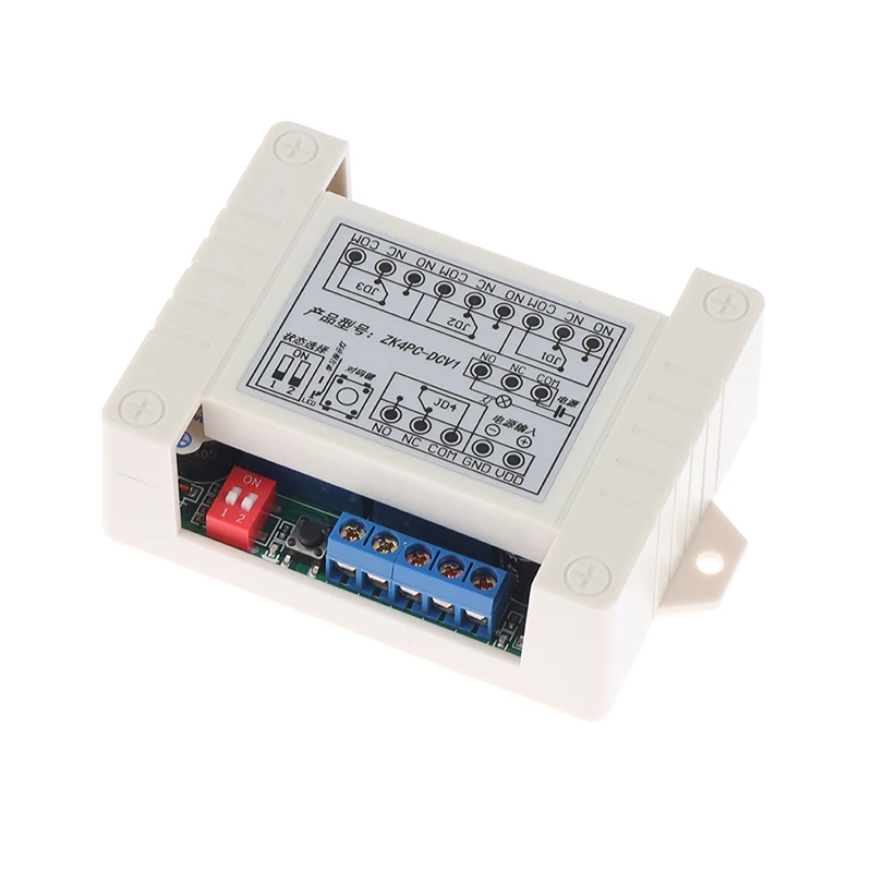 

DC 12 В четырехканальный беспроводной пульт дистанционного управления переключатель приемник передатчика 433 МГц