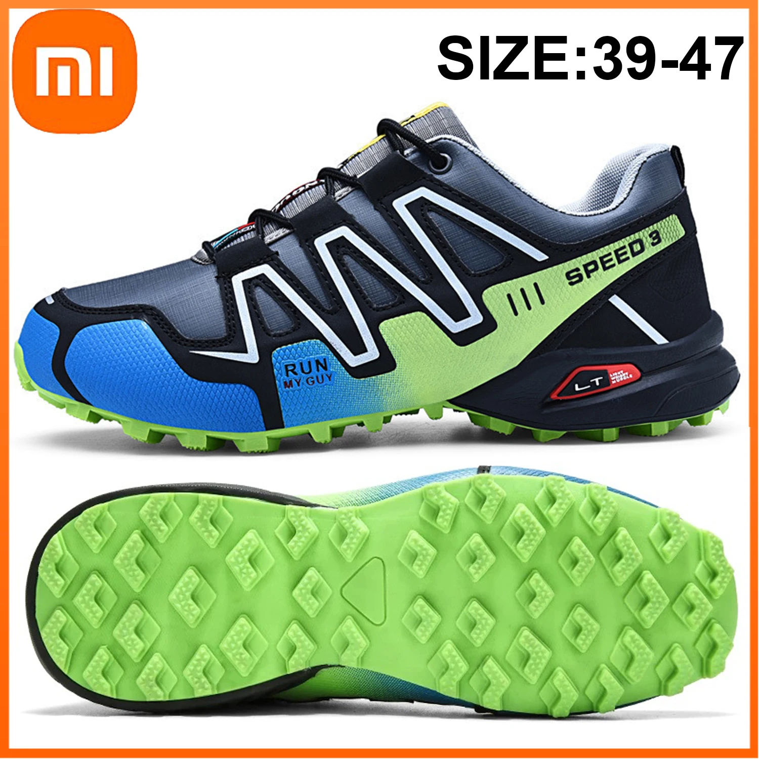 

Xiaomi Mijia Hiking Shoes Cycling Shoes Men Motorcycle Shoes Oxford Cloth Waterproof Bicycle Shoes Outdoor Hiking Sneakers