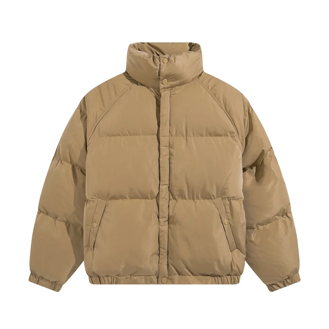 Luxury Brand Winter 2022 Fashion New Style Thickened Warm Keeping Simple Student Casual Loose Couple Coat
