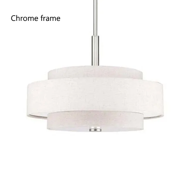 

Современный тканевый подвесной светильник, художественный тканевый закругленный светильник, декор для гостиной, подвесное освещение для столовой E27
