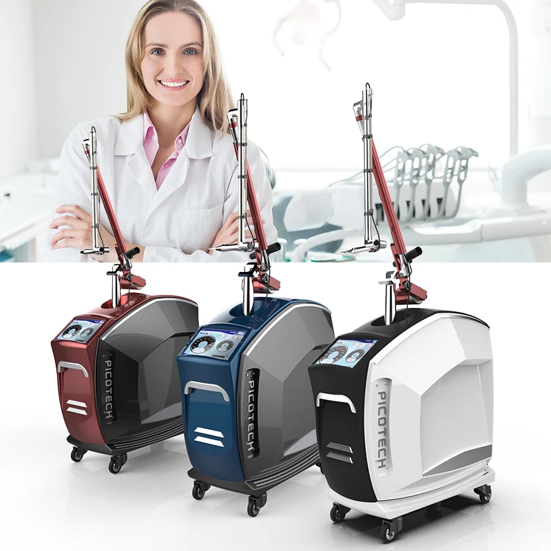 

30% Discount! Picosecond 1064 nm 755nm 532nm q switched Nd Yag Laser Tattoo Removal machine price