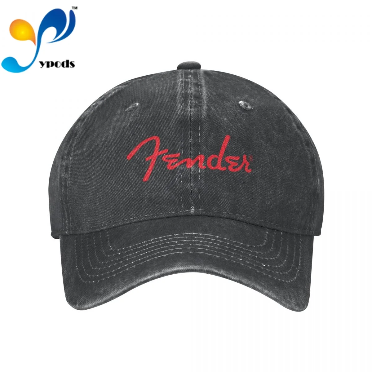 

Denim Baseball cap for Fender logo Snapback Hats Autumn Summer Hat for Men Women Caps Casquette hats