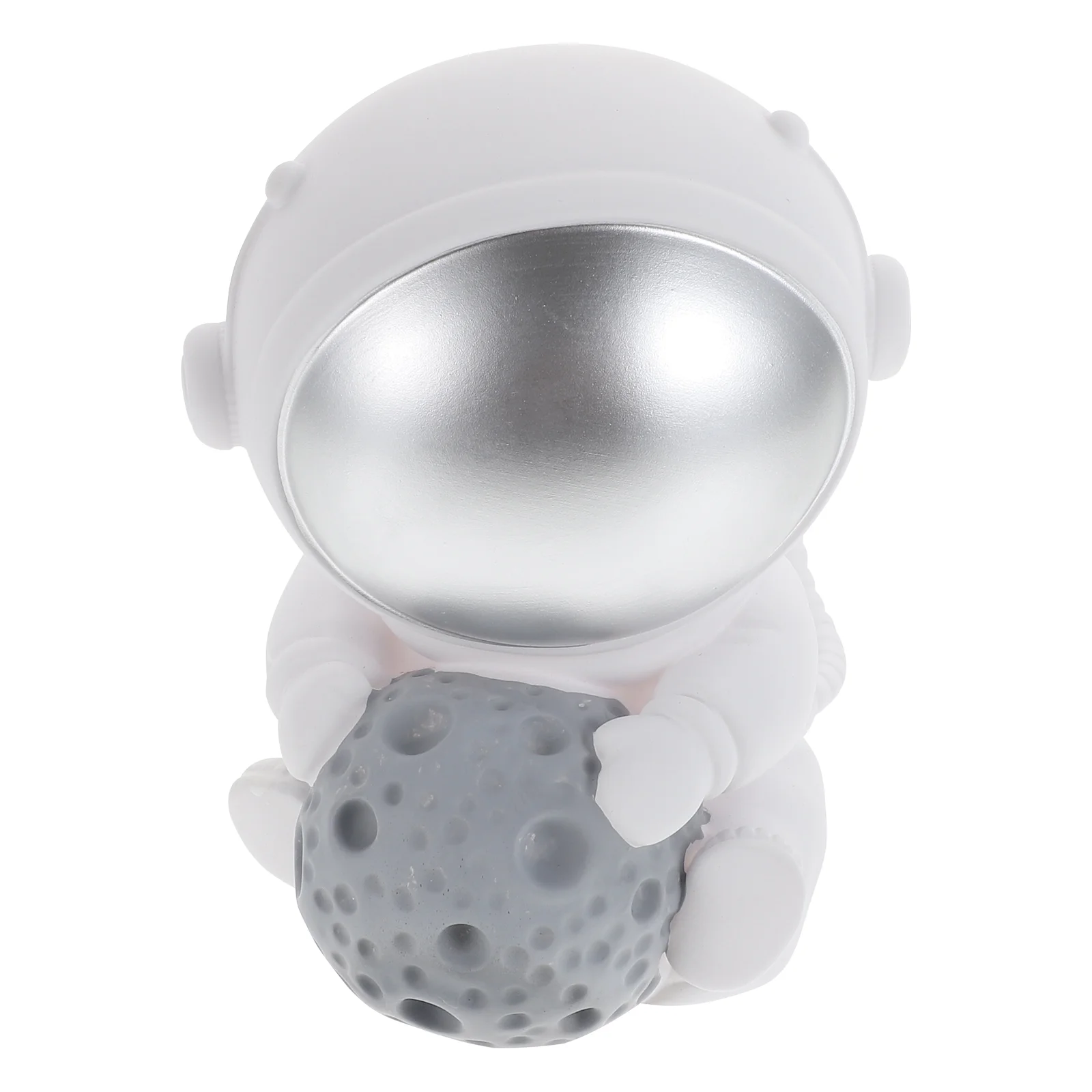 

Piggy Bank Saving Astronaut Money Decorative Jar Household Shaped Supply Home Box Desktop Birthday Pot Statue Ornament Savings
