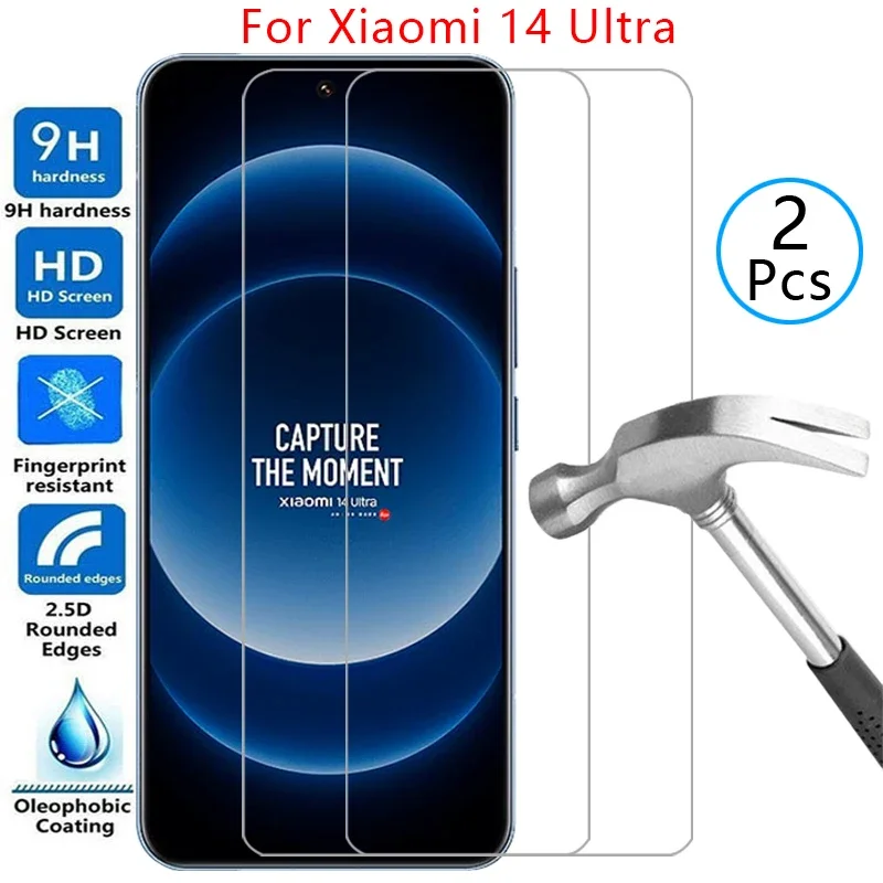 Защита экрана для xiaomi mi 14 ультразащитное закаленное стекло xiaomi14 ультратонкая