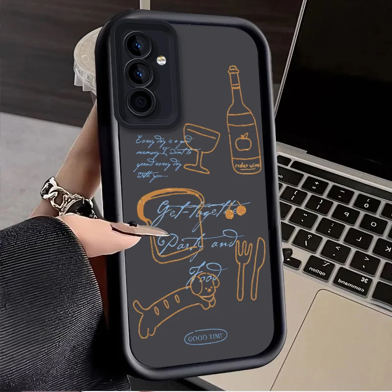 Чехол с бантом для Samsung Galaxy A53 A50 A50S A36 5G A35 A34 A33 A32 A30 A26 A24 A23 A22 A20 A16 A15 A14 A13 A12 4G A06 M55 Cover (art.: 3920d23c0c35c) - 3920d23c0c35c