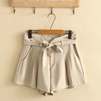 2022 summer new fashion women korean version thin and loose high end wide leg shorts fashion boutique clothing all match