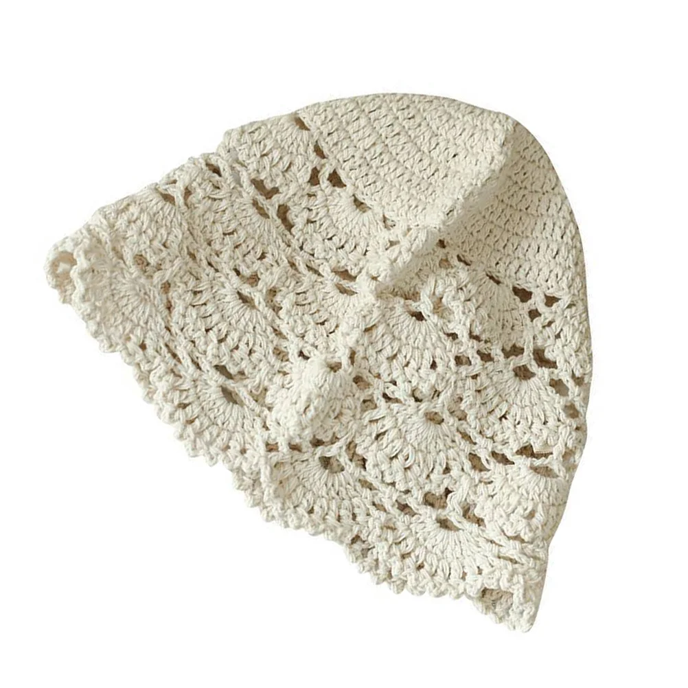 

Elegant Beanie Lace Headband Hat Casual Cap Hollow Out Vintage Turban Women's Ladies Summer Hats