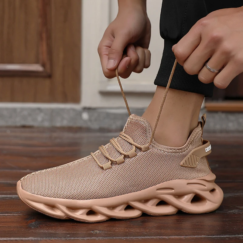 Мужские повседневные кроссовки с дышащей сеткой