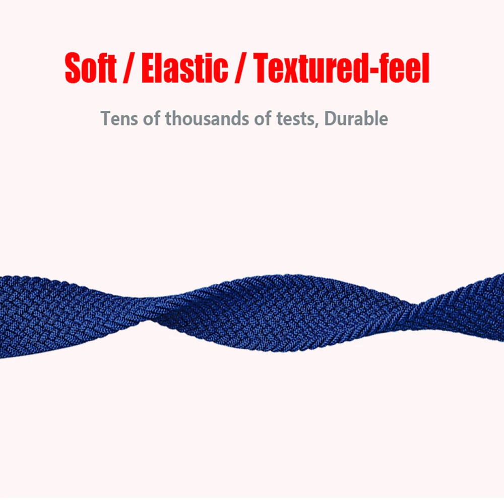 Bracelet for Mi band 6 7 Strap Nylon Braided Solo Loop pulseira bracelet accessories Miband Wristband correa Mi band 4 3 5 strap