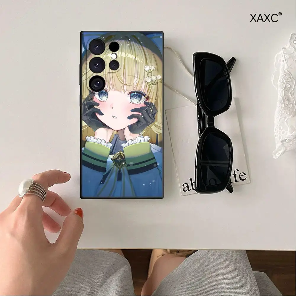 Фото Чехол для телефона с изображением аниме-девушки Ханабуса Лиза vspo для Samsung Galaxy A17 16 A15 4G 5G A14 A13 A57 A37 A27 A55 A35 A53 A24 A34, мягкий чехол №4