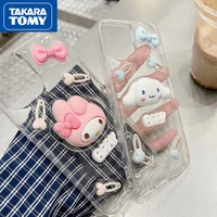 takara tomy hello kitty for iphone 13 pro 13 pro max cute stereo cover iphone 12 12 pro 12 pro max 11 pro max x xs max xr case