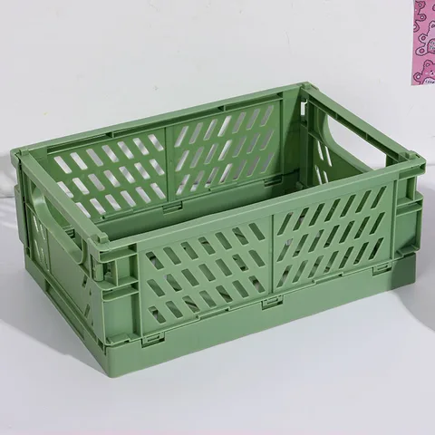 Складная пластиковая мини-коробка для хранения макарон, цветной контейнер для хранения косметики, двухкомнатный Настольный органайзер для хранения конфет