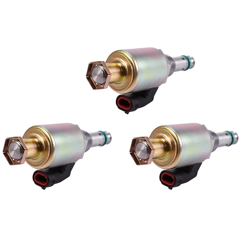 

3X Oil Pump Solenoid Valve Regulator For 122-5053 1225053 Perkins Engine Caterpillar CAT 325 322C