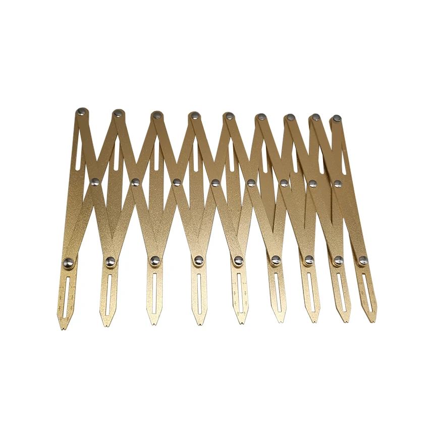 

Metal Sewing Gauge Button Positioning Measures Multiple Equal Distances For Perfect Row Layouts