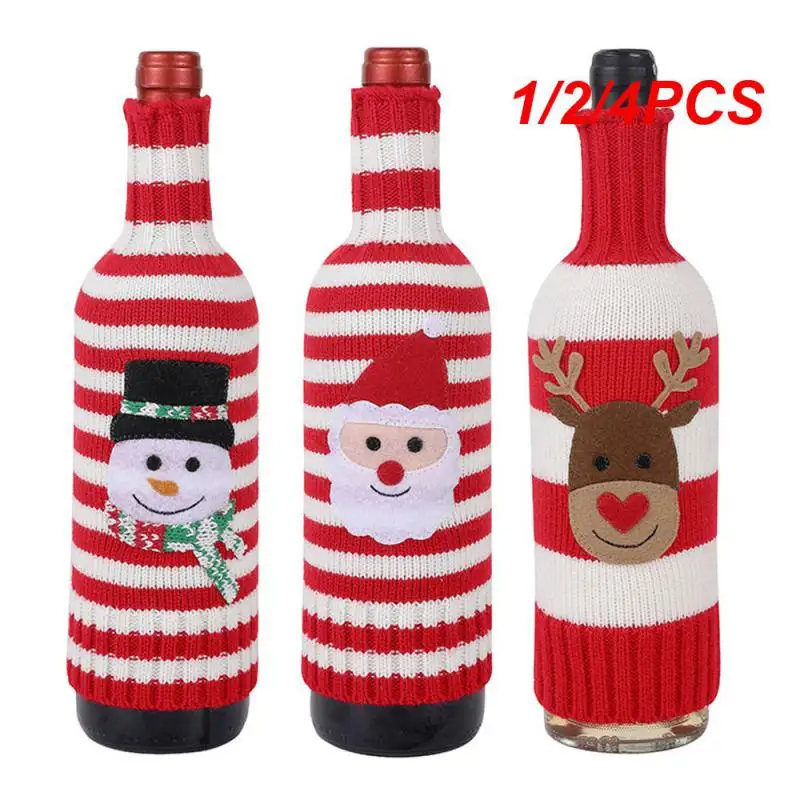 

1/2/4 шт., чехол для бутылки вина